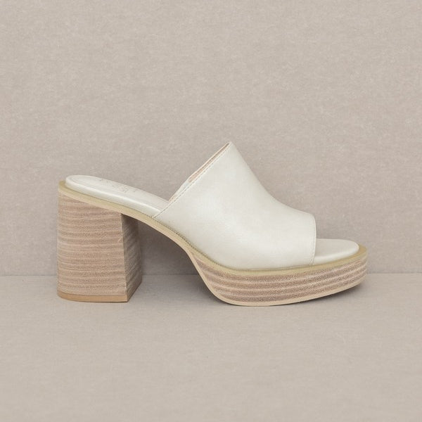 Camille - Platform Slide Heel