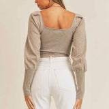 Meredith Sweater- Taupe